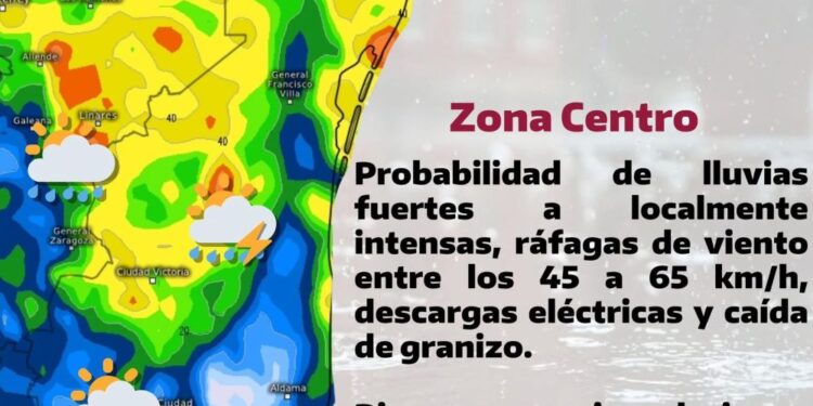 Protección Civil Tamaulipas alerta por ingreso  del Frente Frío No. 43