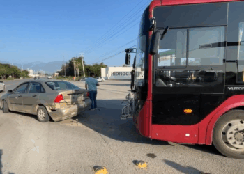 Informa Ruta Conecta atención responsable tras  choque de unidad