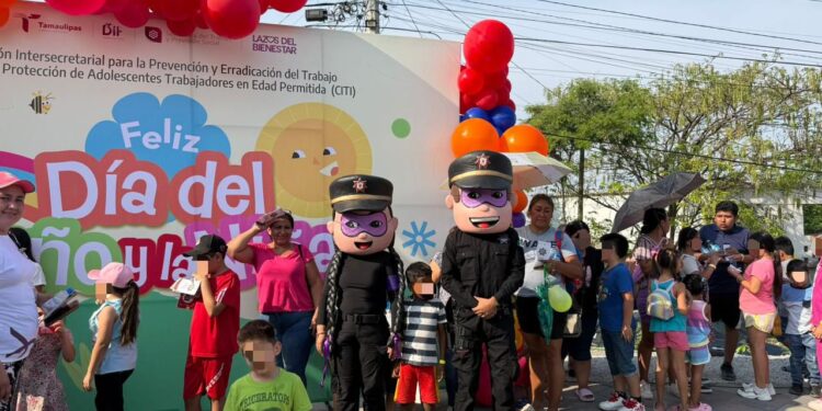 Celebra Guardia Estatal de Género a niñez en Ciudad Victoria, Reynosa y  Nuevo Laredo