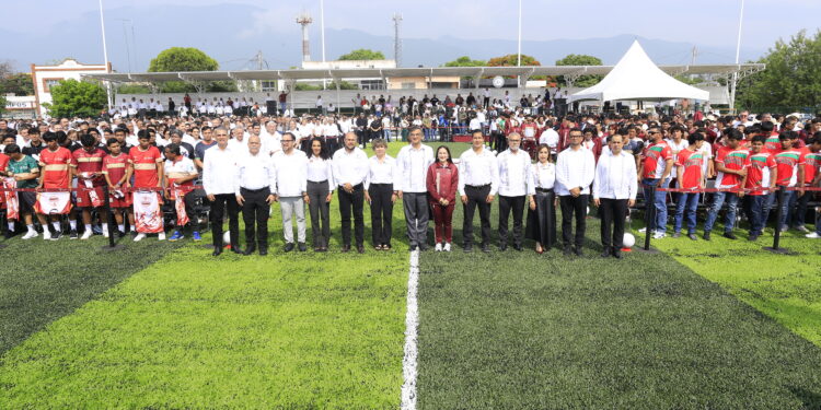 Reconoce Américo a las y los atletas tamaulipecos ganadores en la Olimpiada Nacional e impulsa infraestructura  deportiva