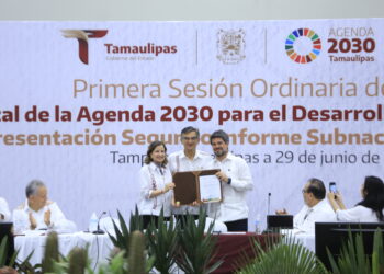 Reconocen liderazgo de Américo Villarreal por avances de Tamaulipas en la Agenda  2030