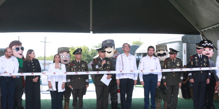 Inaugura Américo exposición La Gran Fuerza de México; destaca apoyos de la presidenta Sheinbaum para la frontera  tamaulipeca