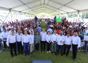Arranca Américo Villarreal libramiento poniente y entrega obras hidráulicas y  deportivas en El Mante