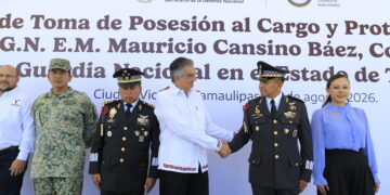 Reconoce Américo labor de la Guardia Nacional en Tamaulipas; atestigua llegada del nuevo  coordinador estatal
