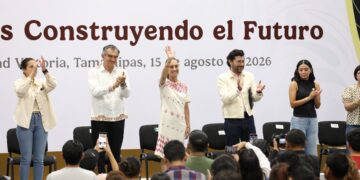 Se reúne Claudia Sheinbaum con jóvenes tamaulipecos: son el eje central del presente