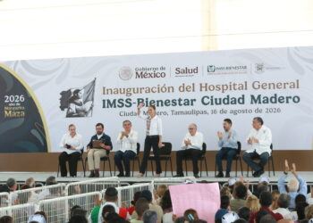 Inaugura Claudia Sheinbaum Hospital General de Ciudad Madero; brindará atención médica  para 538 mil personas
