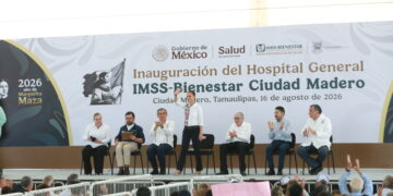 Inaugura Claudia Sheinbaum Hospital General de Ciudad Madero; brindará atención médica para 538 mil personas