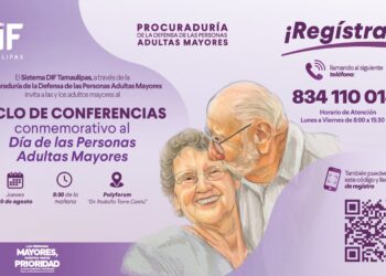 DIF Tamaulipas conmemora el Día Nacional de las Personas Adultas Mayores con ciclo de conferencias