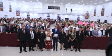 En Aldama, anuncia Américo 250 Viviendas para el Bienestar y  rehabilitación del camino La Azufrosa-El  Nacimiento