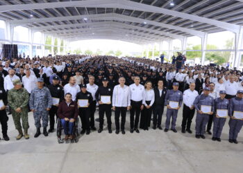 Anuncia Américo beca del 90% para que cadetes continúen estudios de Licenciatura en Seguridad Pública