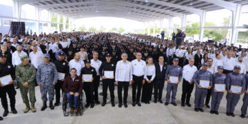 Anuncia Américo beca del 90% para que cadetes continúen estudios de Licenciatura en Seguridad Pública